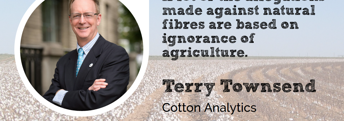 Terry Townsend Cotton Analytics interview at the Wool Academy Podcast with Elisabeth van Delden