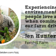 Jen Hunter from Fernhill Farm for Wool Academy Podcast 25