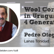 Pedro Otegui Lanas Trinidad at the Wool Academy Podcast