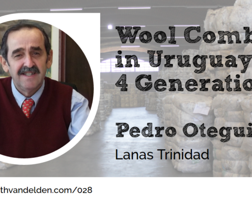 Pedro Otegui Lanas Trinidad at the Wool Academy Podcast