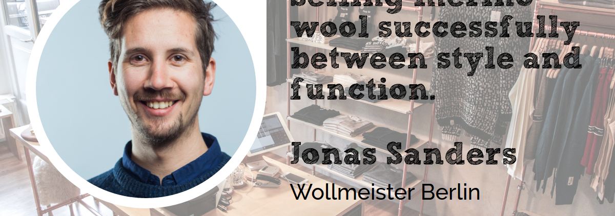 Wollmeister Berlin Jonas Sanders Wool Academy Guest