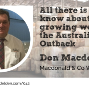 Don Macdonald Maconald Co Woolbrokers Wool Academy Podcast 042