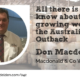 Don Macdonald Maconald Co Woolbrokers Wool Academy Podcast 042
