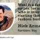 Nick Armentrout Ramblers Way Wool Academy Podcast 47