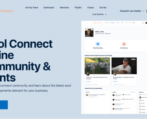 Wool Connect Membership and Community Platform